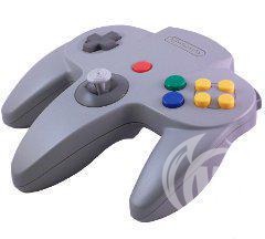 Gray Nintendo 64 Controller